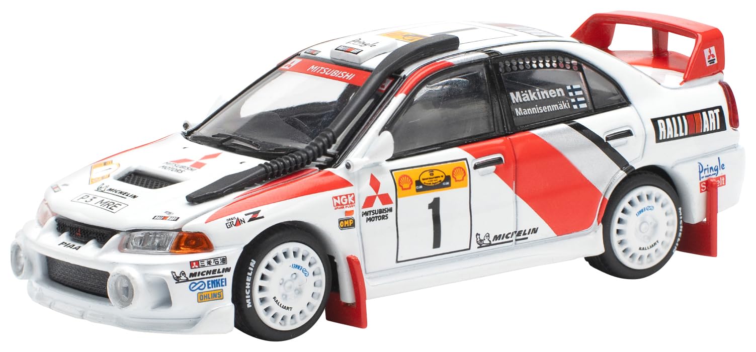 Amazon | POP RACE 1/64 三菱ランサーエボリューションIV サファリ